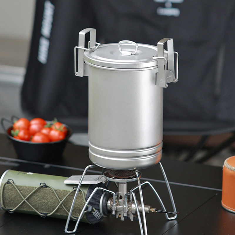 Camping Cooking One Pot - Panci Kukus Masak Luar Ruangan, Panci