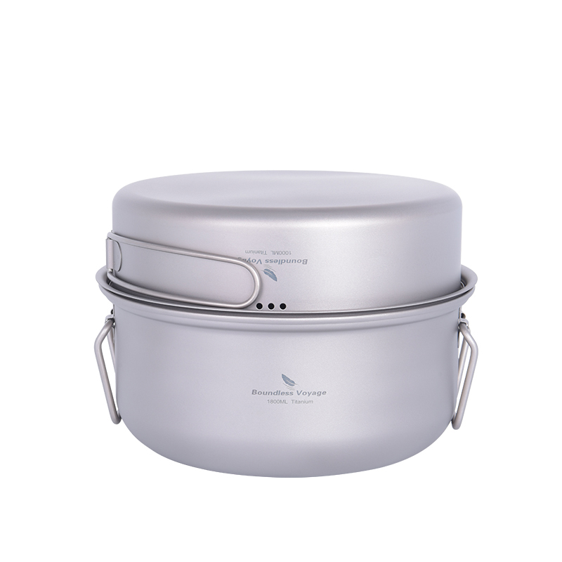 Camping Cooking Kits - Set Peralatan Masak Titanium Boundless Voyage