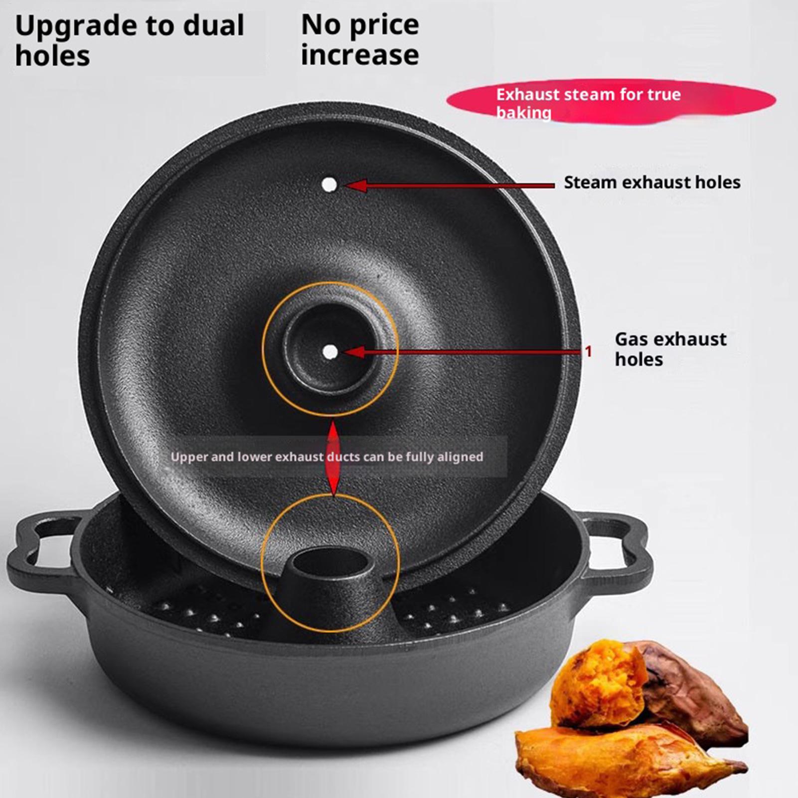 Camping Cooking Cast Iron - Panci Besi Cor Untuk Memasak, Peralatan