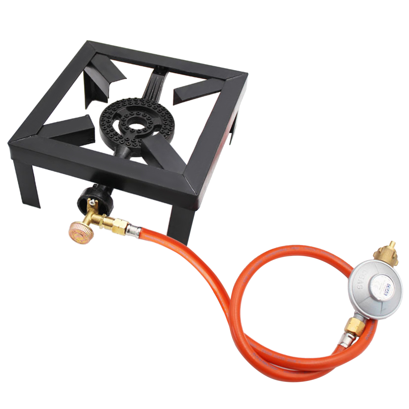 Camping Cooking Cast Iron - Kompor Gas Tomshoo 8KW dengan Pembakar