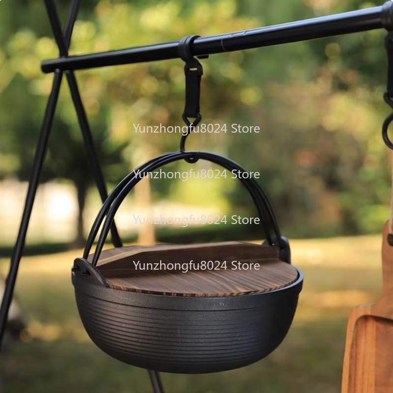 Camping Cooking Cast Iron - Panci Besi Cor untuk Berkemah di