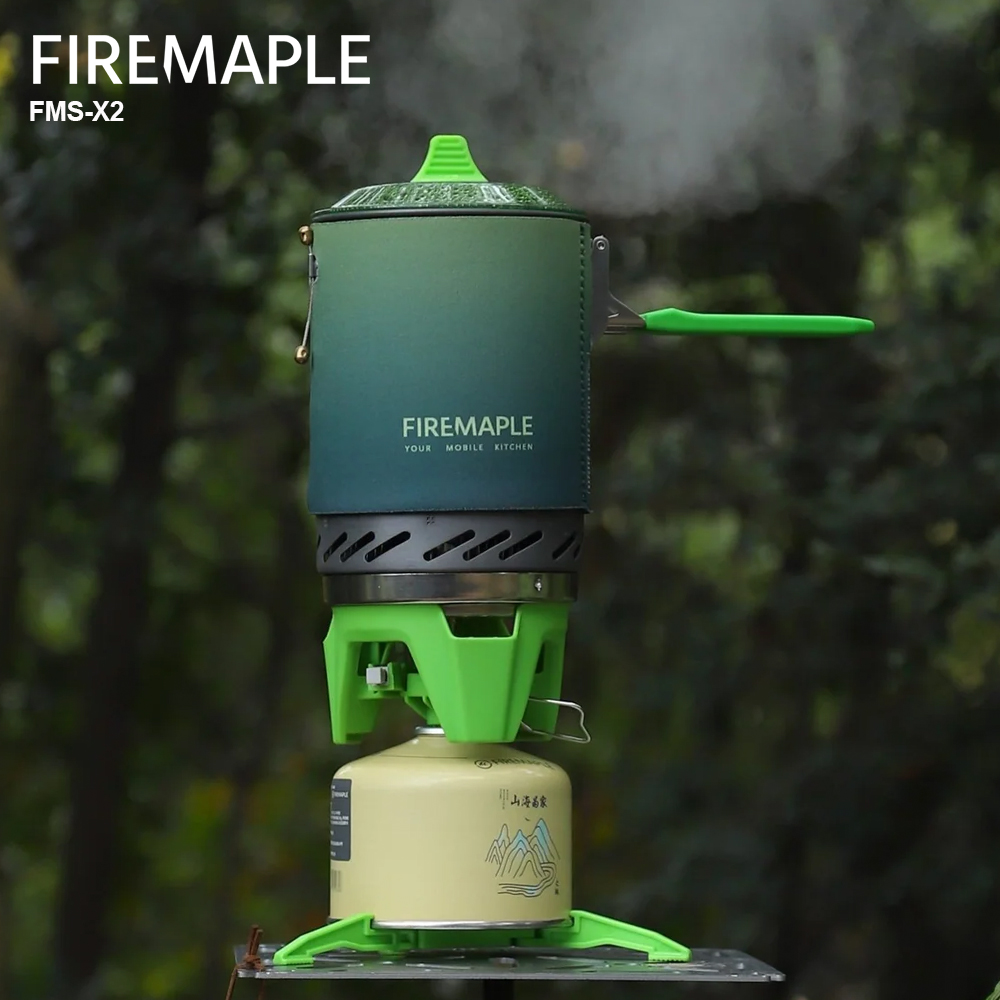 Camping Cooking One Pot - Fire-Maple FMS-X2 sistem memasak luar ruangan