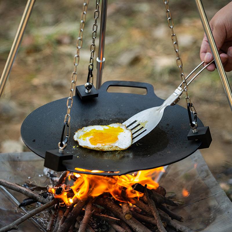 Tripod Kemah luar ruangan, Por - Camping Cooking One Pot ulasan dan harga