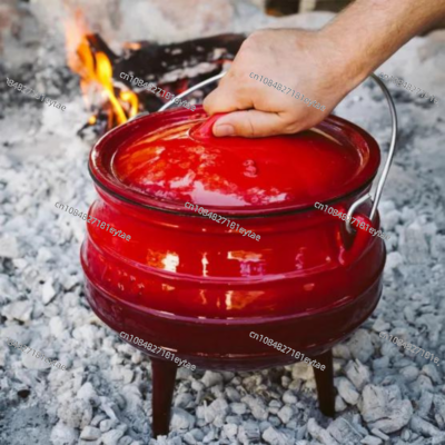 Panci Potjie Besi Cor Enamel B - Camping Cooking Cast Iron ulasan dan harga