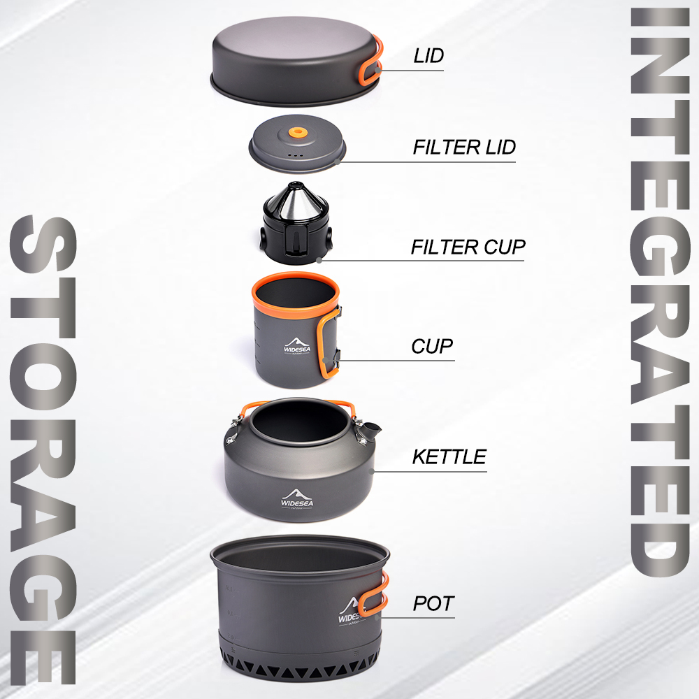 Peralatan Makan Berkemah Set P - Camping Cooking Kits ulasan dan harga