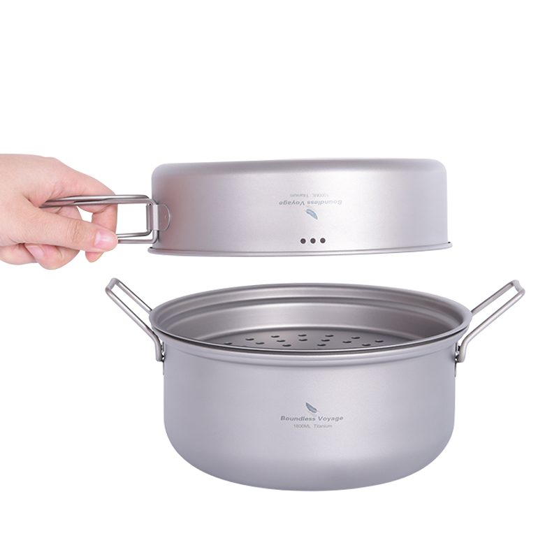 Set Peralatan Masak Titanium B - Camping Cooking Kits ulasan dan harga