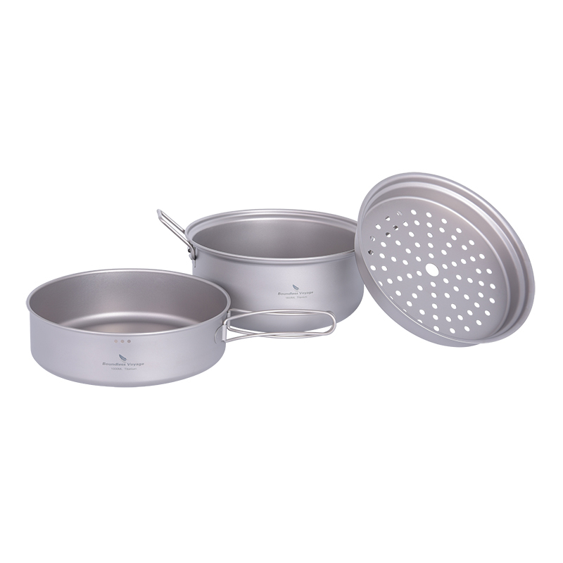 Set Peralatan Masak Titanium B - Camping Cooking Kits ulasan dan harga
