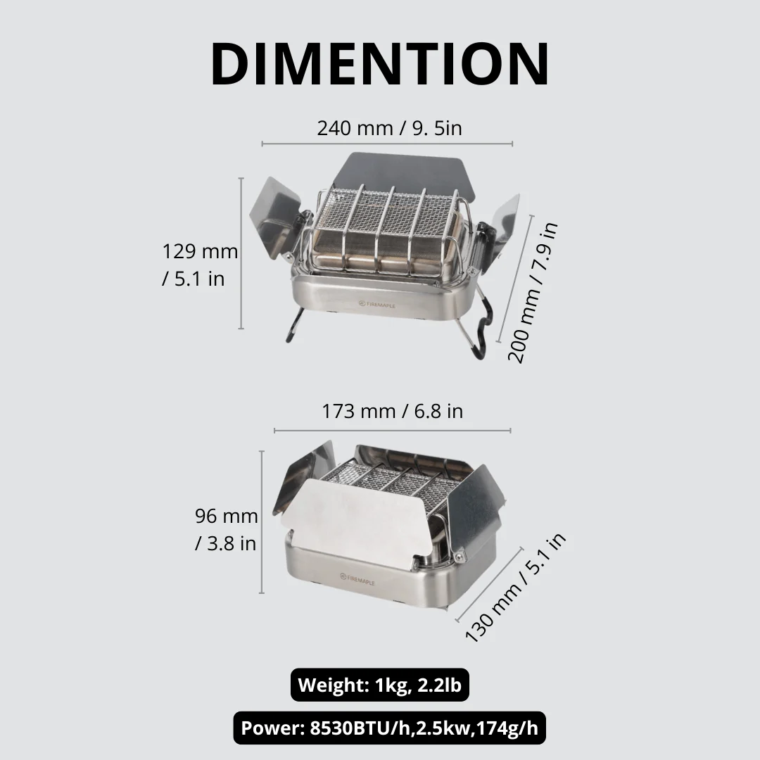 Fire-Maple Bunga Matahari X Ko - Camping Cooking Drawer ulasan dan harga