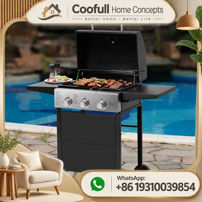 Pemanggang Gas Propana Dengan  - Camping Cooking Table Foldable ulasan dan harga