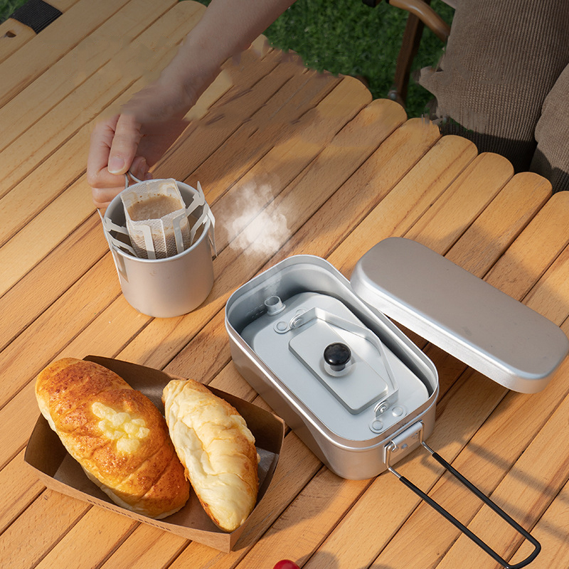 Ketel dapur ultra ringan porta - Camping Cooking Kits ulasan dan harga