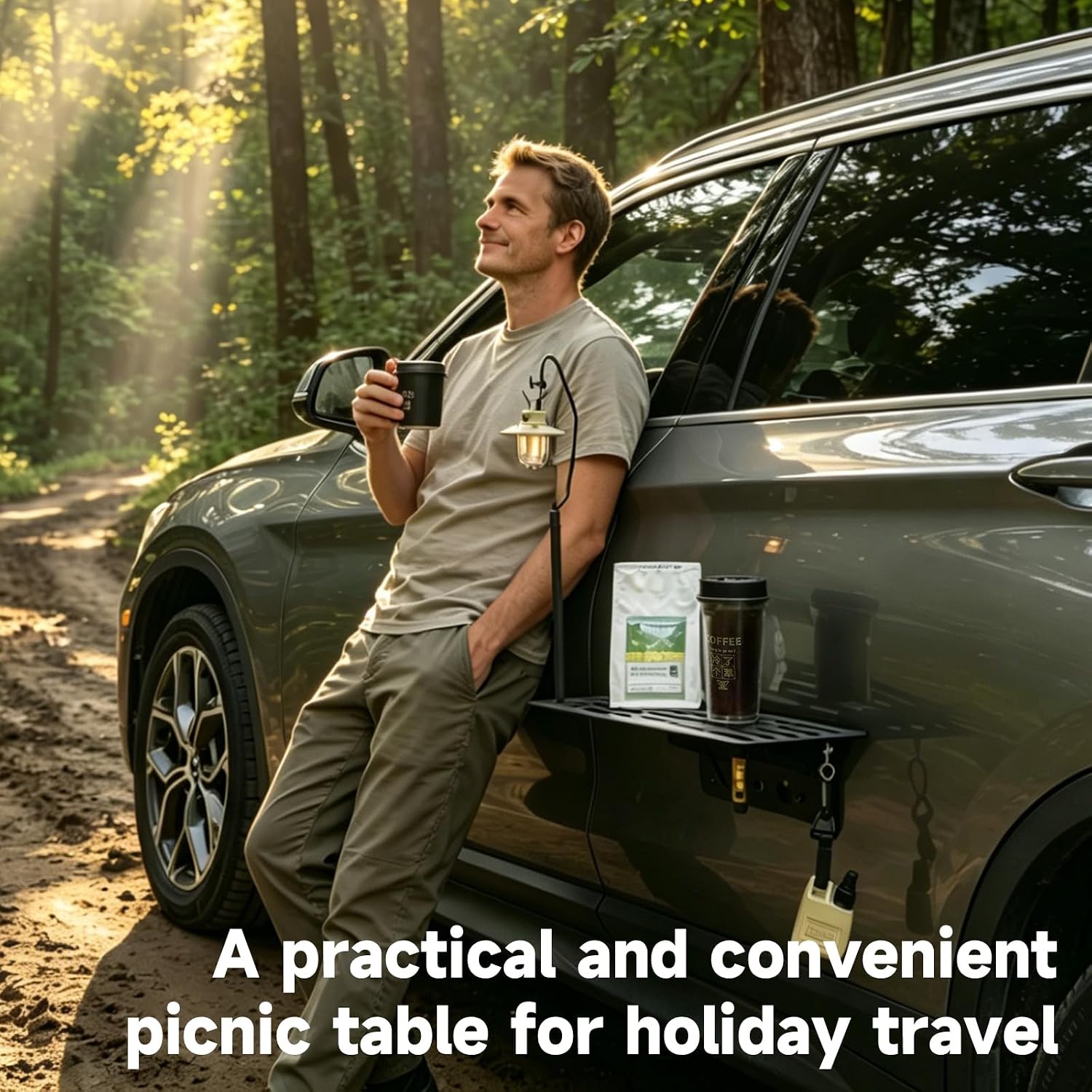 Meja Samping Mobil Lipat Magne - Camping Cooking Table Foldable ulasan dan harga