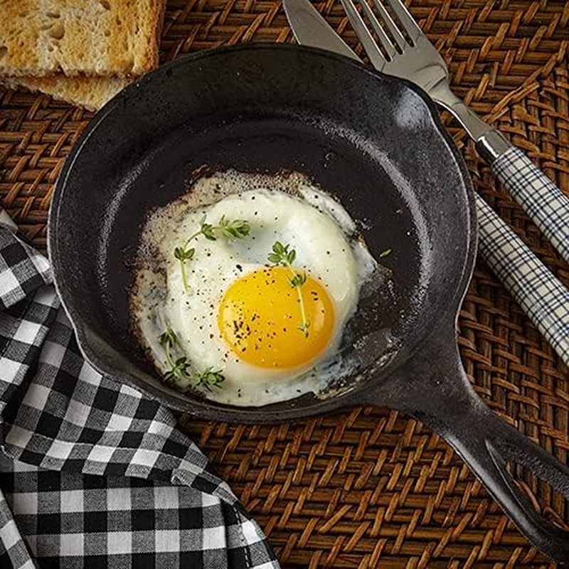 Wajan Besi Cor 6 Inci, Wajan P - Camping Cooking Cast Iron ulasan dan harga