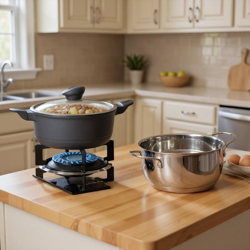 1 Buah Penyangga Kompor Gas St - Camping Cooking Ring ulasan dan harga