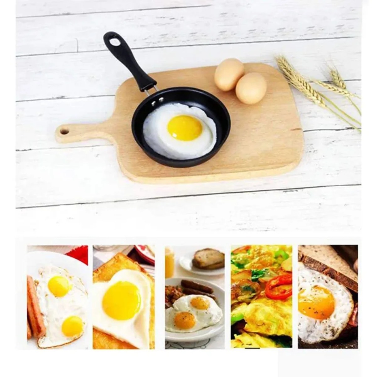 Wajan Penggorengan Mini dengan - Camping Cooking Cast Iron ulasan dan harga