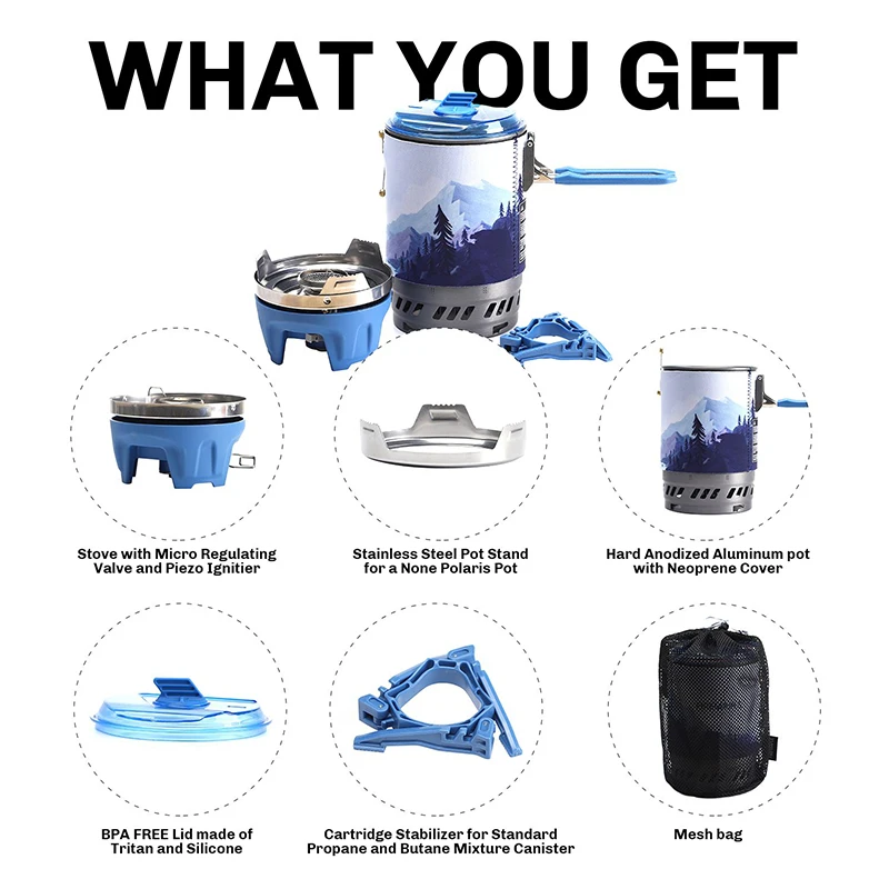 Api Maple X1 X2 X3 X5 Luar Rua - Camping Cooking One Pot ulasan dan harga