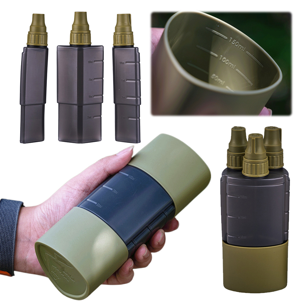 3 In 1 Botol Dispenser Bumbu B - Camping Cooking Kits ulasan dan harga