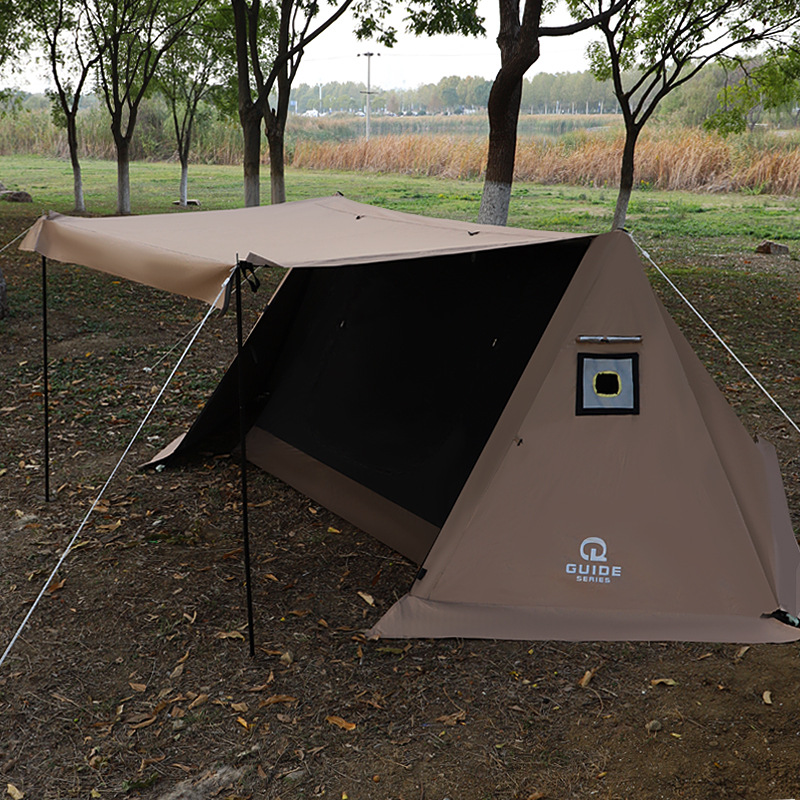 Tenda Kemah Outdoor Double Pea - Camping Cooking Awning ulasan dan harga