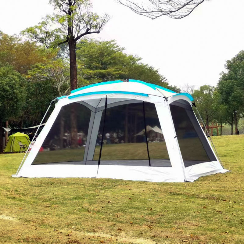 Tenda Kanopi Oxford Anti Hujan - Camping Cooking Awning ulasan dan harga