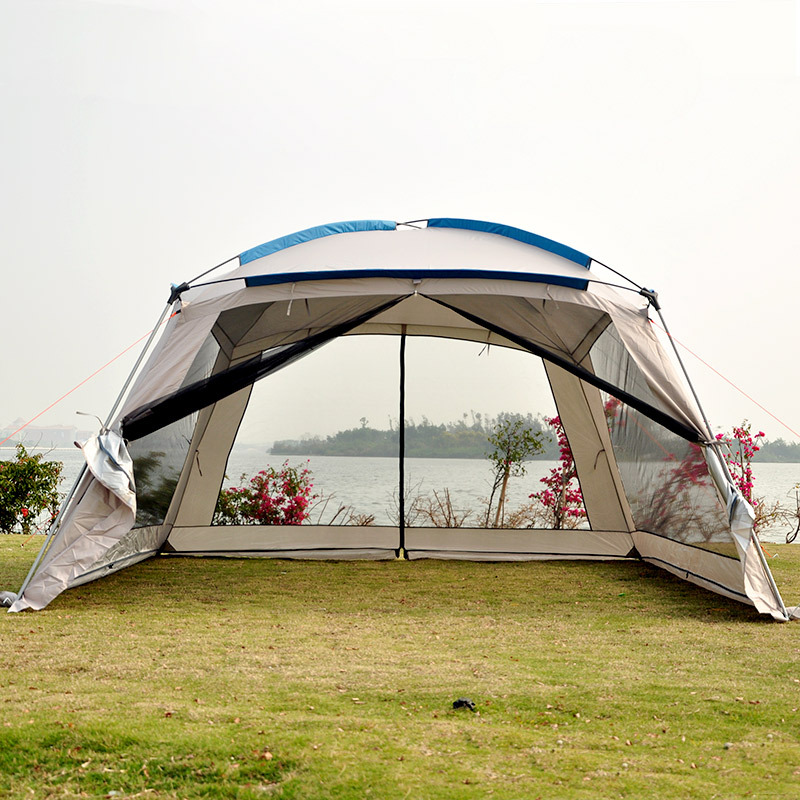 Tenda Kanopi Oxford Anti Hujan - Camping Cooking Awning ulasan dan harga