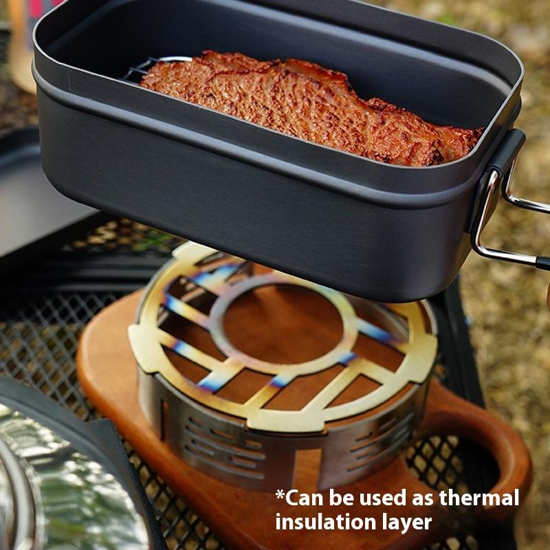 Kompor Luar Ruangan Pelindung  - Camping Cooking Ring ulasan dan harga