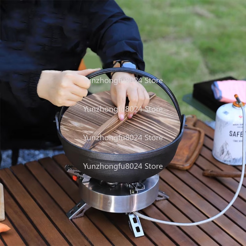 Panci Besi Cor untuk Berkemah  - Camping Cooking Cast Iron ulasan dan harga