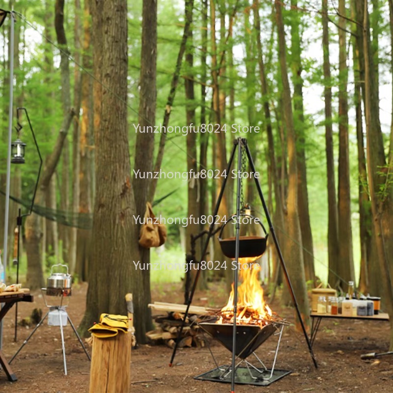 Panci Besi Cor untuk Berkemah  - Camping Cooking Cast Iron ulasan dan harga