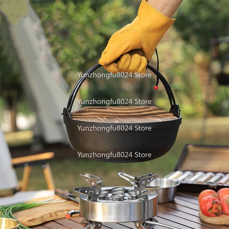 Panci Besi Cor untuk Berkemah  - Camping Cooking Cast Iron ulasan dan harga