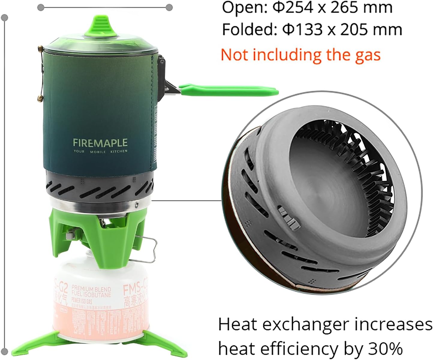 Fire-Maple FMS-X2 sistem memas - Camping Cooking One Pot ulasan dan harga