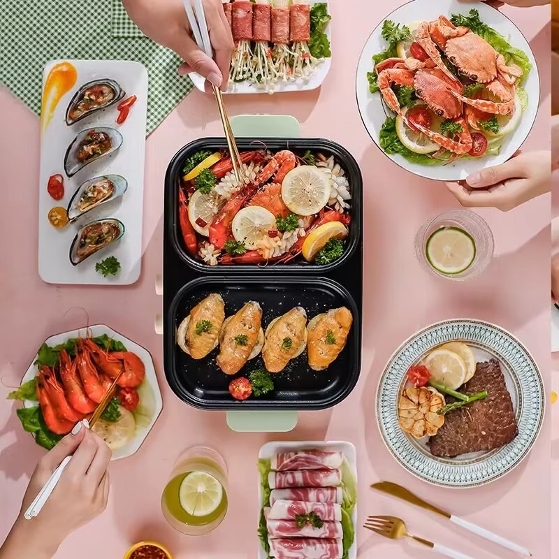 Panci barbeque anti lengket mu - Camping Cooking One Pot ulasan dan harga