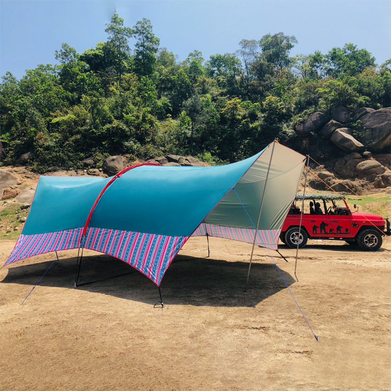 Tenda besar untuk banyak orang - Camping Cooking Awning ulasan dan harga