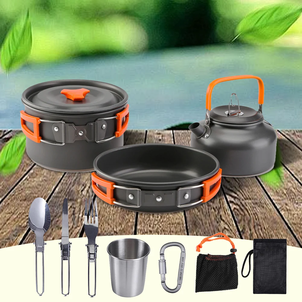Peralatan Masak Berkemah Ketel - Camping Cooking Kits ulasan dan harga