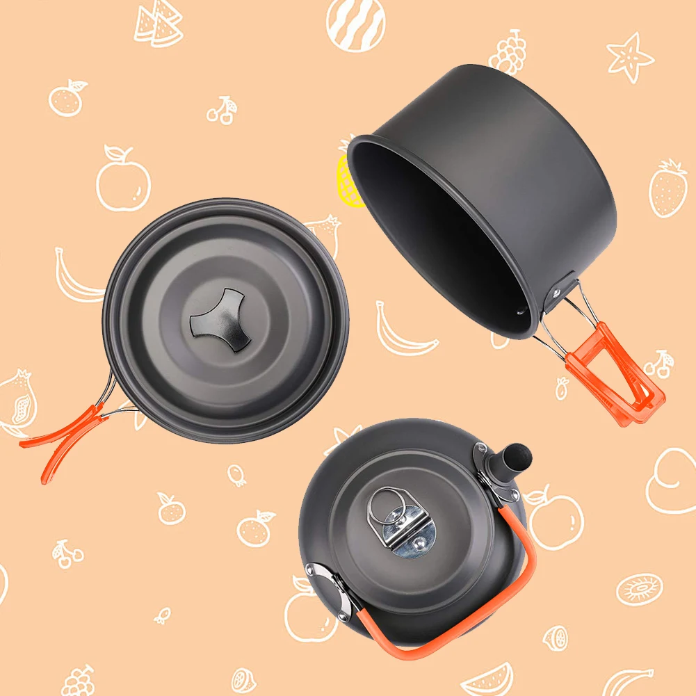 Peralatan Masak Berkemah Ketel - Camping Cooking Kits ulasan dan harga