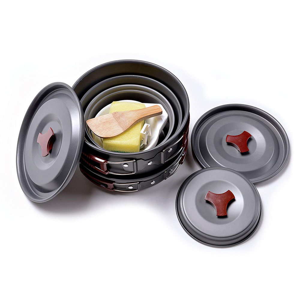 Kit peralatan masak Camping lu - Camping Cooking Kits ulasan dan harga